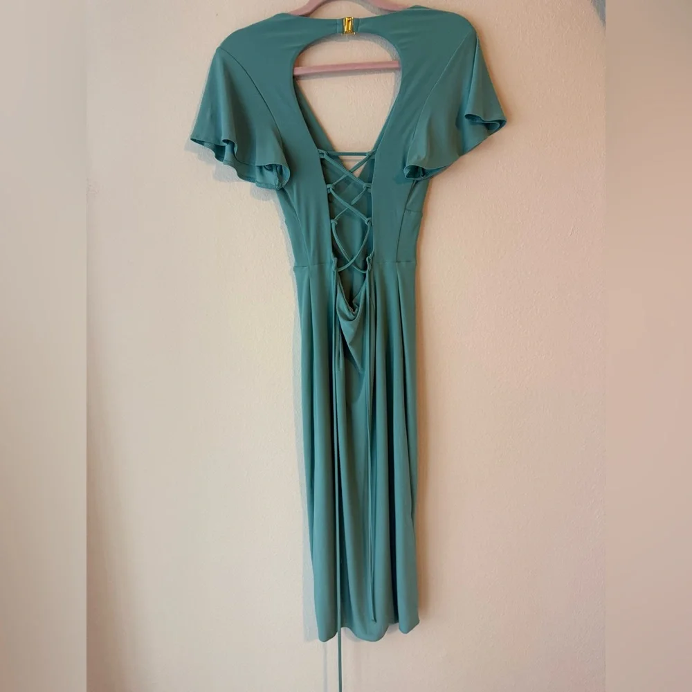 AYM Studio Hyde Midi Dress Green - Picture 3 of 6